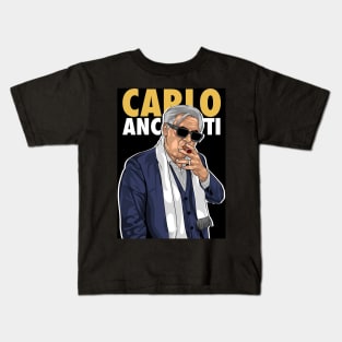 Carlo ancelotti Kids T-Shirt